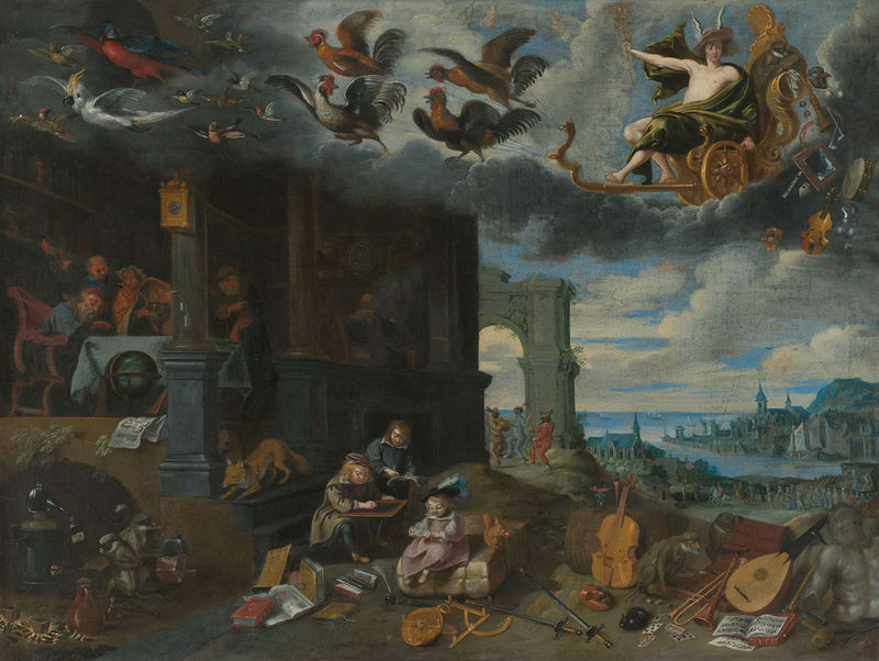 The Children Of The Planet Mercury by Jan Brueghel The Younger