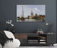 The Church Of Overschie by Johan Barthold Jongkind