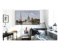 The Church Of Overschie by Johan Barthold Jongkind