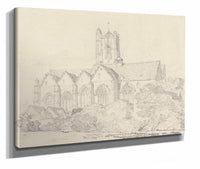 The Church Of St John Peronne Somme by John Sell Cotman