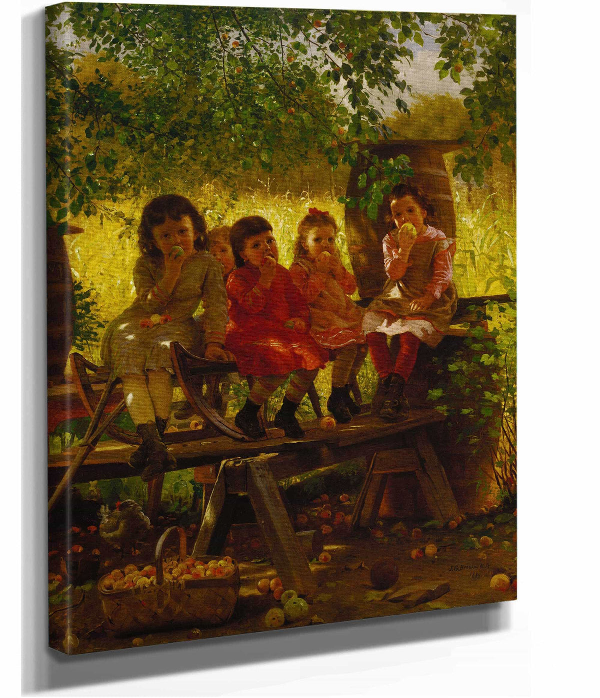 The Cider Mill by John George Brown