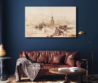 The Citadel Of Tangier Morocco by David Roberts