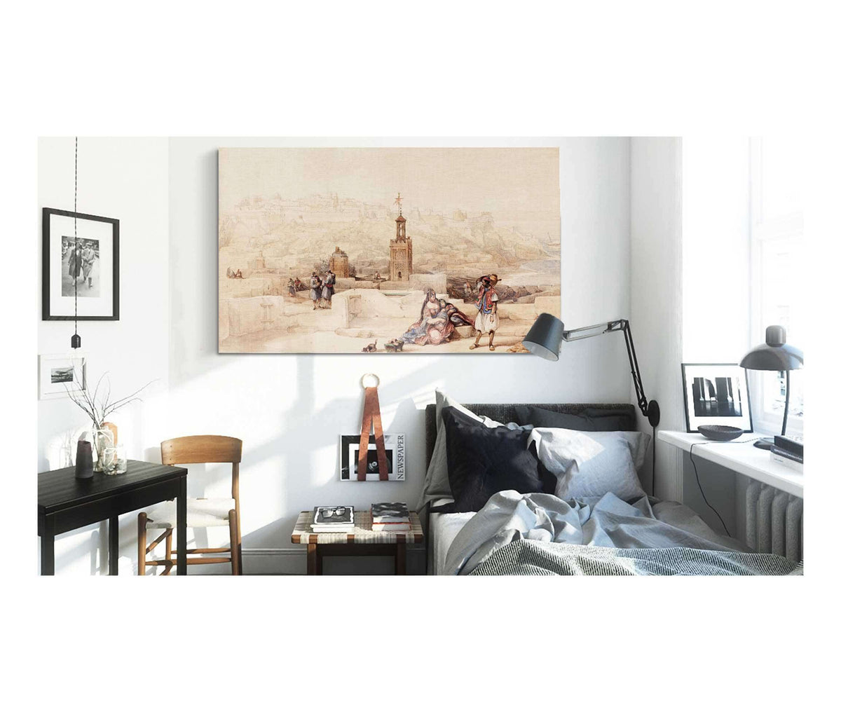 The Citadel Of Tangier Morocco by David Roberts