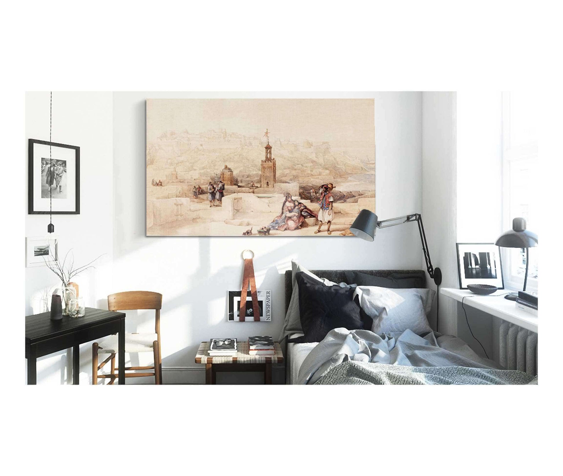 The Citadel Of Tangier Morocco by David Roberts