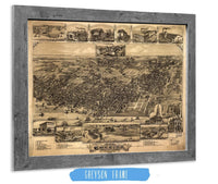 The City Of Chester Pennsylvania 1885 State of Pennsylvania