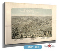 The City Of Denison Grayson Co Texas 1876 State of Texas