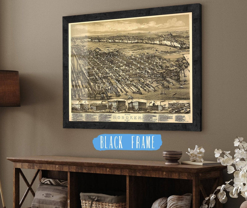 The City Of Hoboken New Jersey 1881 State of New Jersey