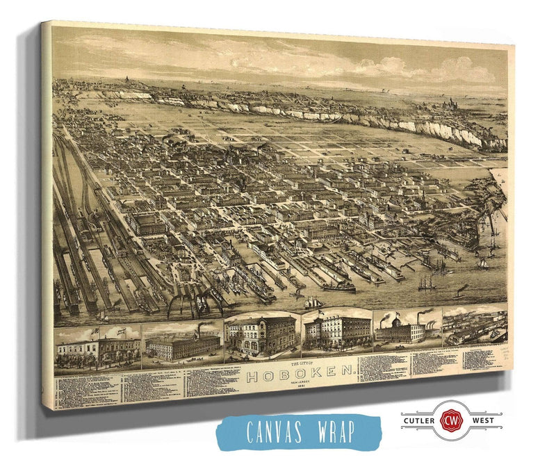 The City Of Hoboken New Jersey 1881 State of New Jersey