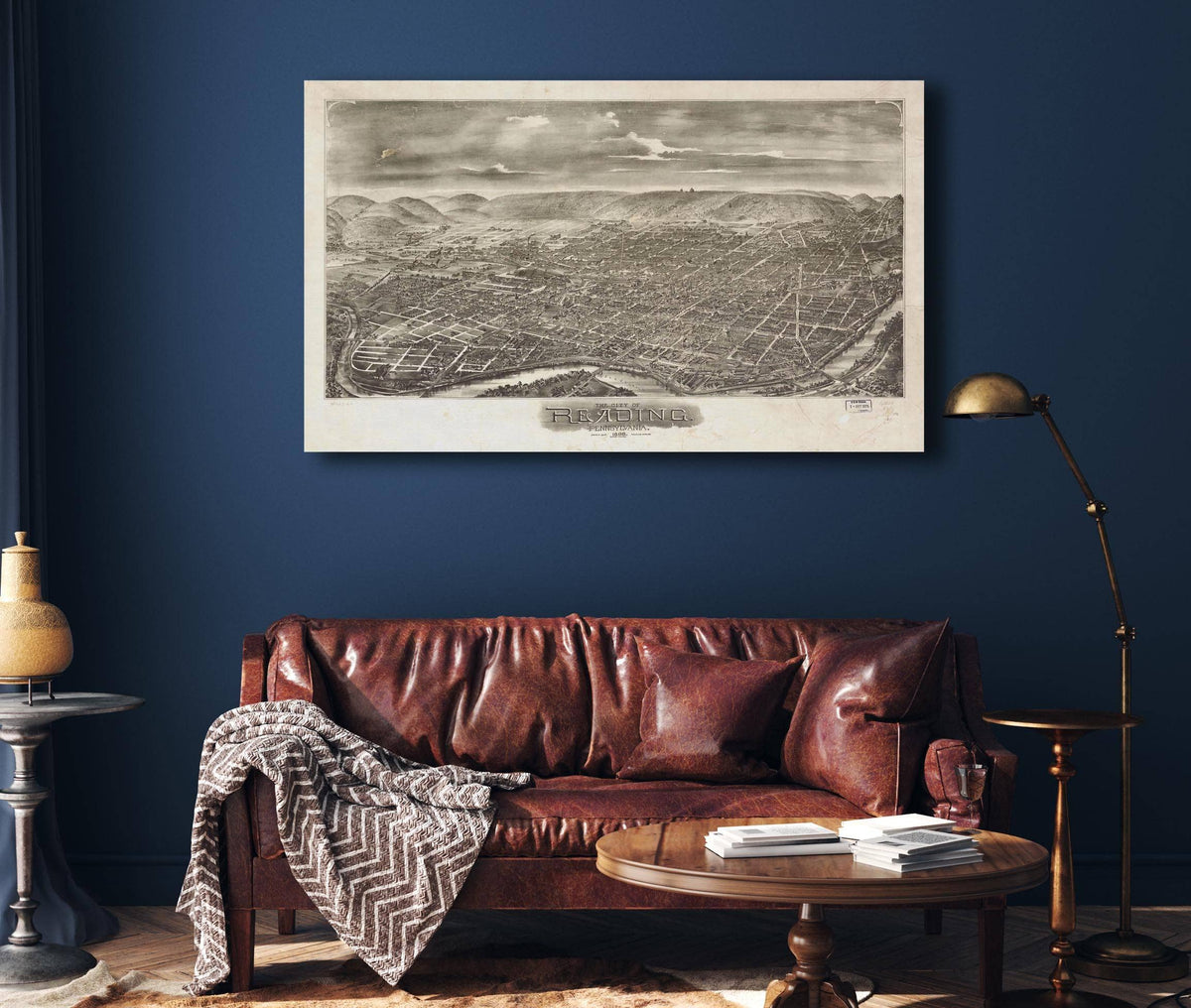 The City Of Reading Pennsylvania 1898  State Of Pennsylvania