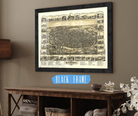 The City Of Richmond Indiana 1884 State of Indiana