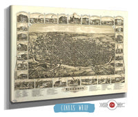 The City Of Richmond Indiana 1884 State of Indiana