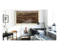 The City Of St Louis  Sketched