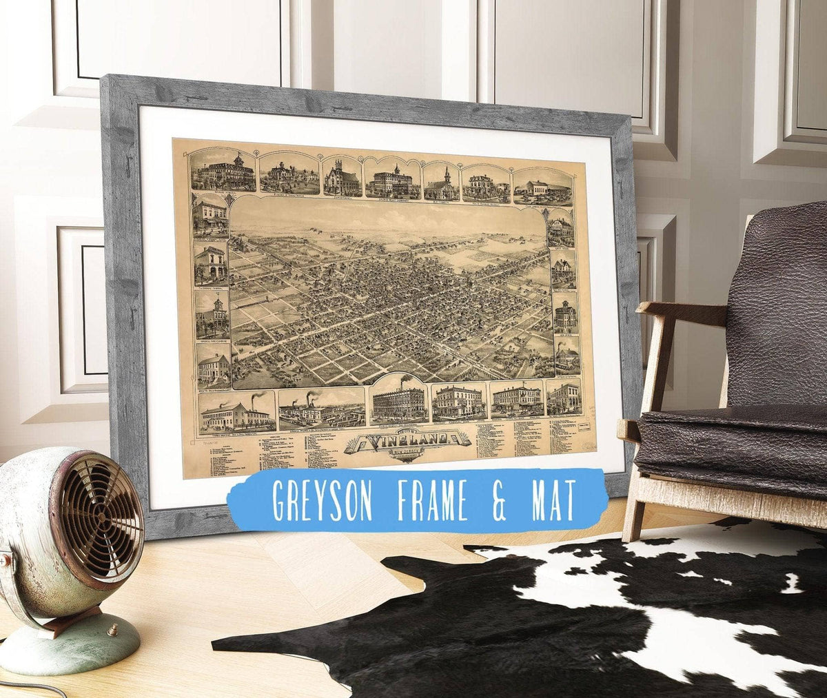 The City Of Vineland New Jersey 1885 State of New Jersey