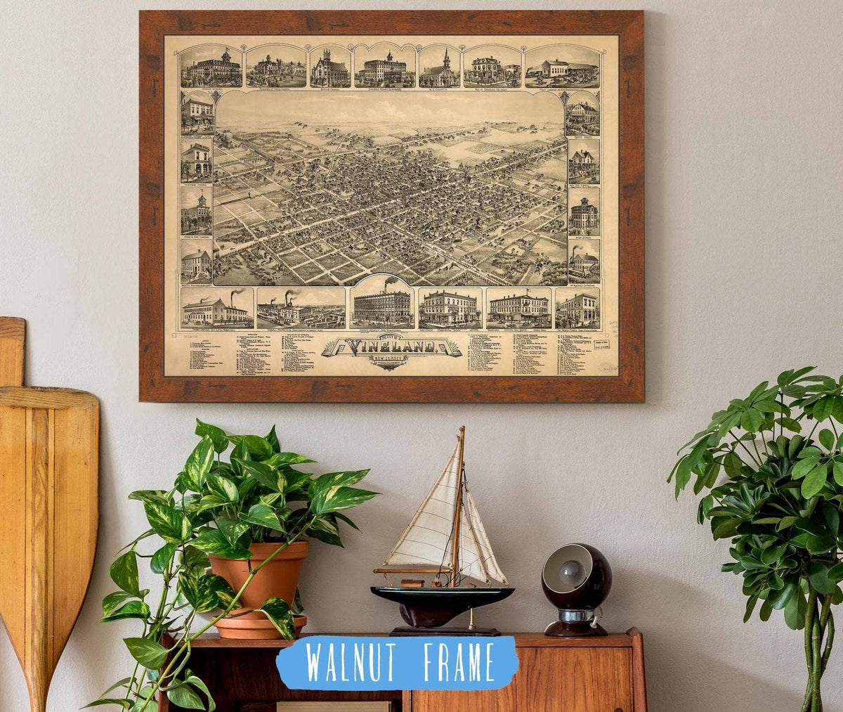 The City Of Vineland New Jersey 1885 State of New Jersey