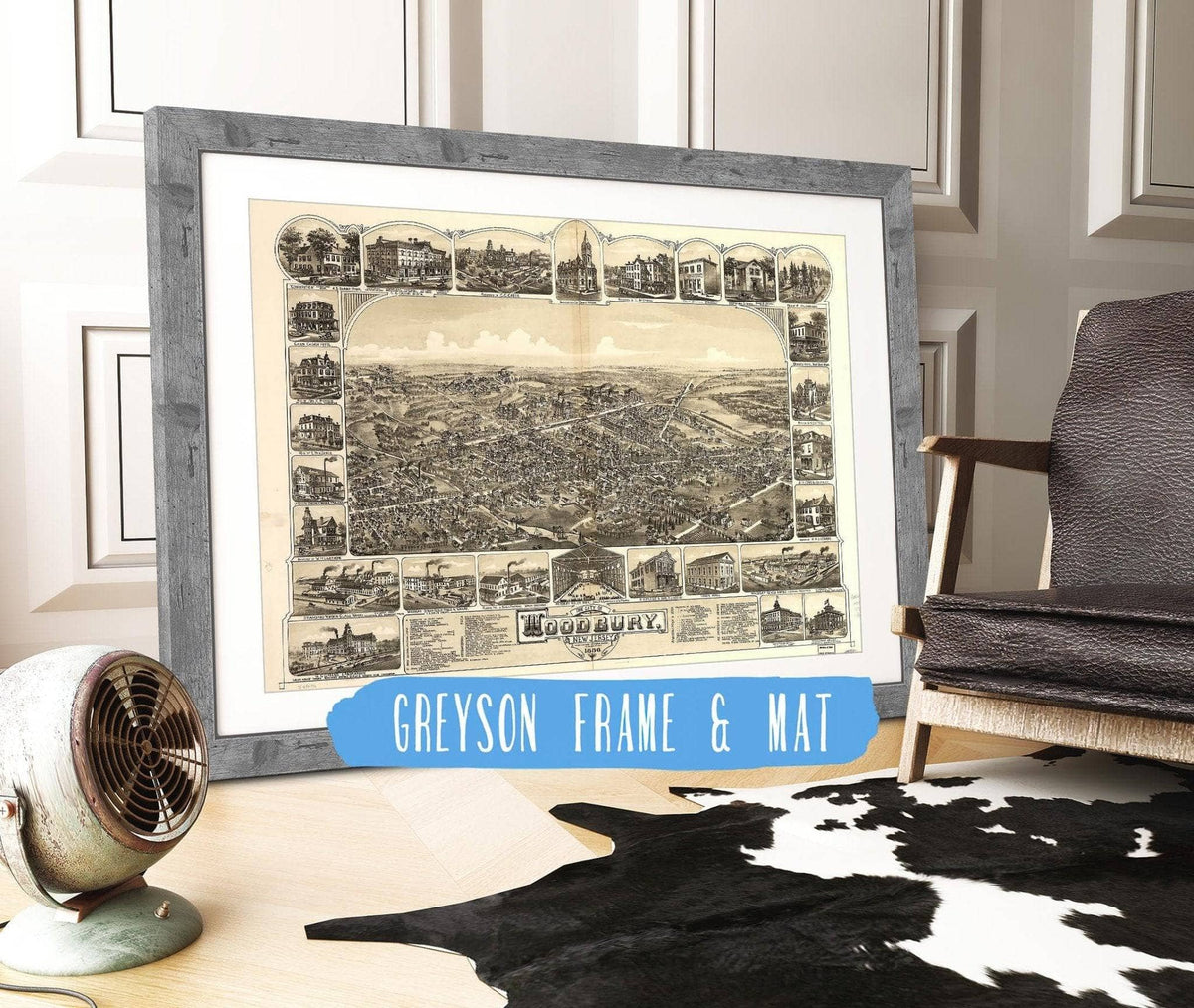 The City Of Woodbury New Jersey 1886 State of New Jersey