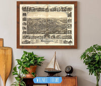 The City Of Woodbury New Jersey 1886 State of New Jersey