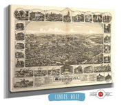 The City Of Woodbury New Jersey 1886 State of New Jersey