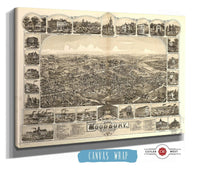 The City Of Woodbury New Jersey 1886 State of New Jersey