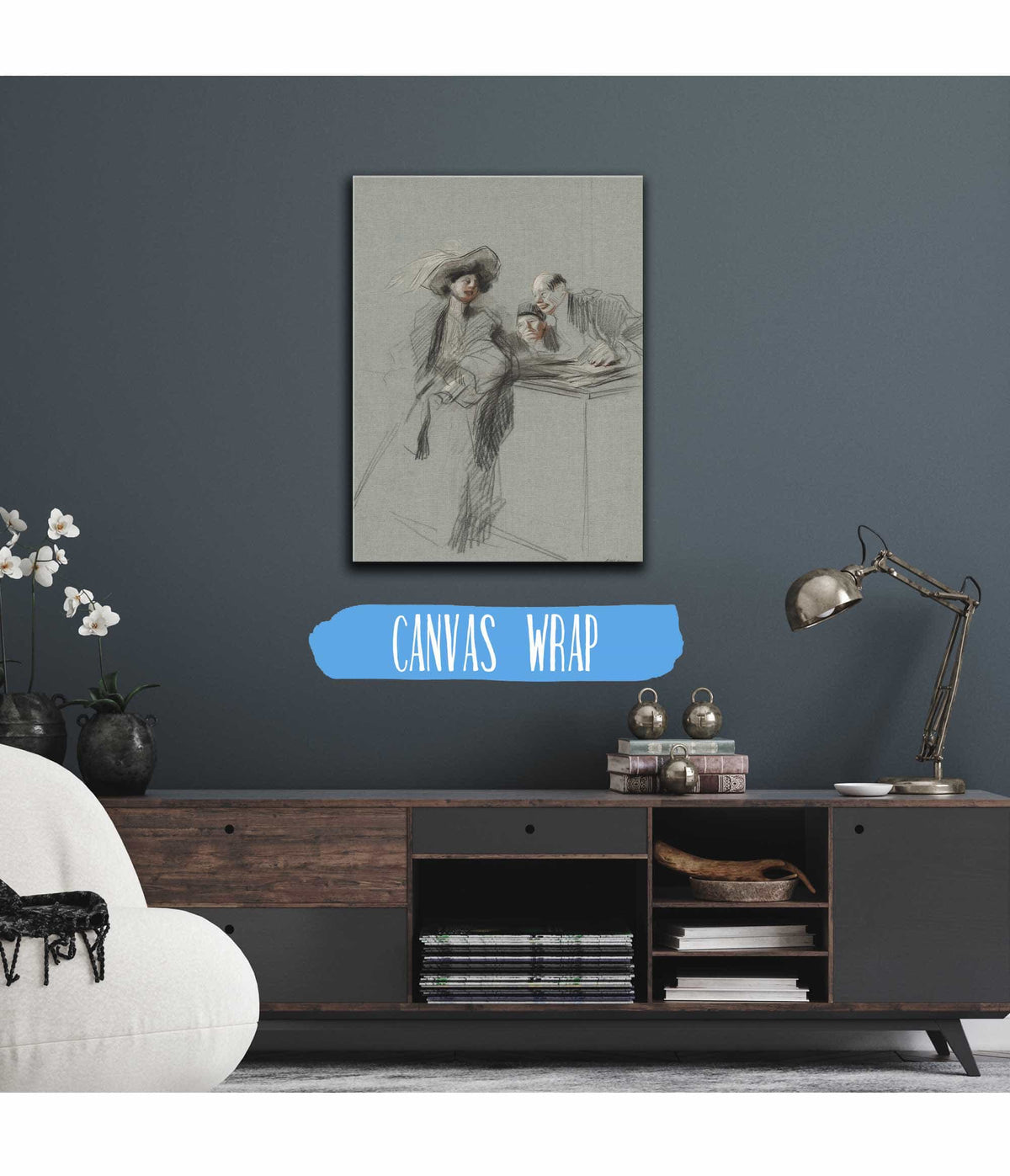 The Client Fourth Quarter S Or First Third S by Jean Louis Forain