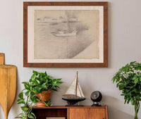 The Clipper by Georges Seurat