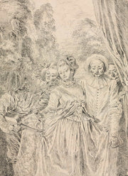 The Clothes Are Italian by Jean Antoine Watteau
