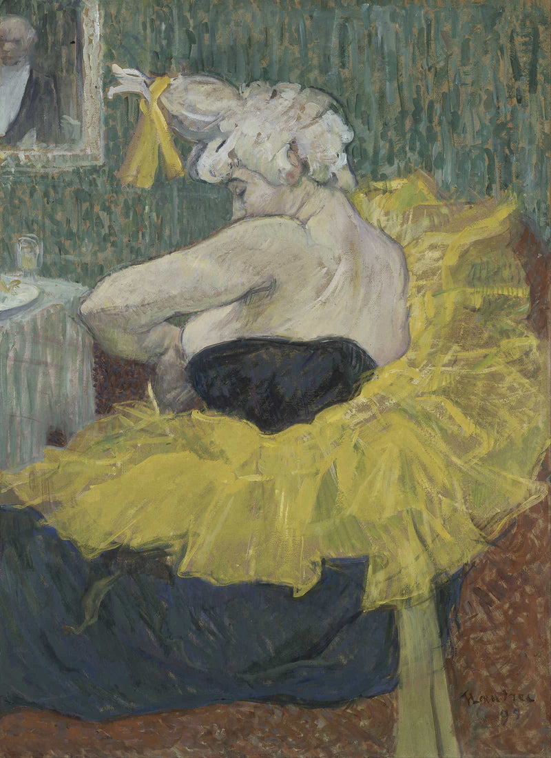 The Clown Cha U Kao by Henri De Toulouse Lautrec