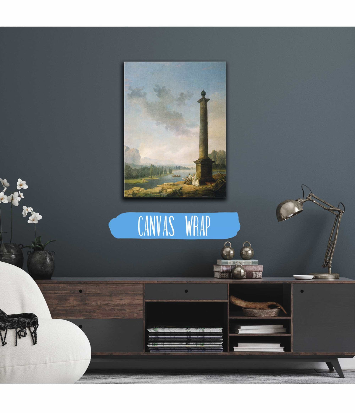 The Column by Hubert Robert