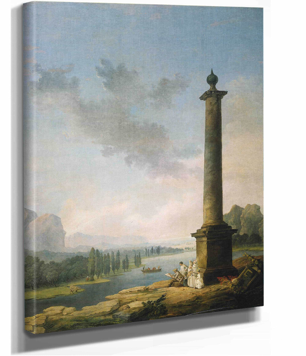 The Column by Hubert Robert