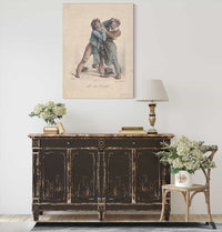 The Comb Punch by Louis Leopold Boilly