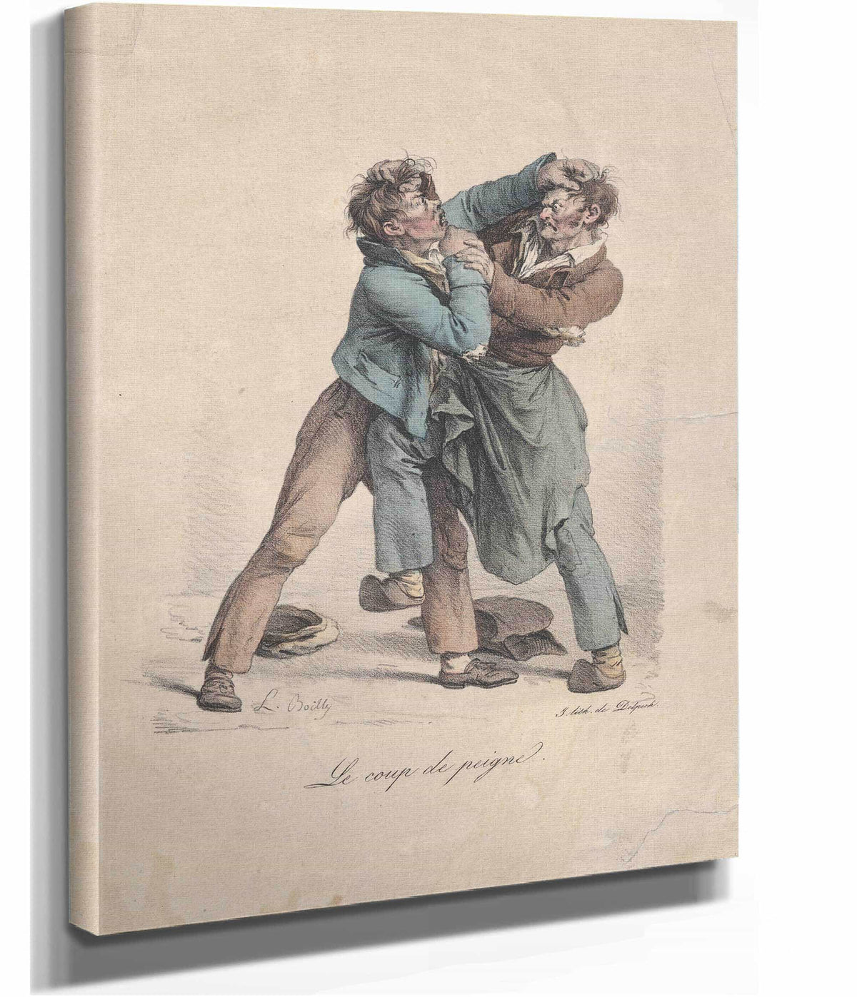 The Comb Punch by Louis Leopold Boilly