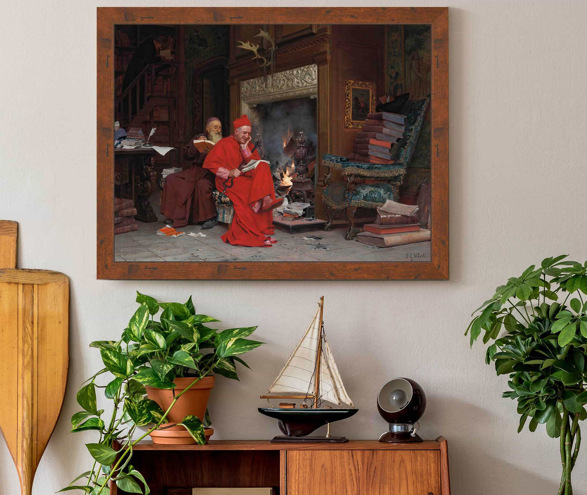 The Committee On Moral Books by Jehan Georges Vibert