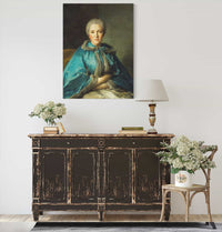 The Comtesse De Tillieres by Jean Marc Nattier