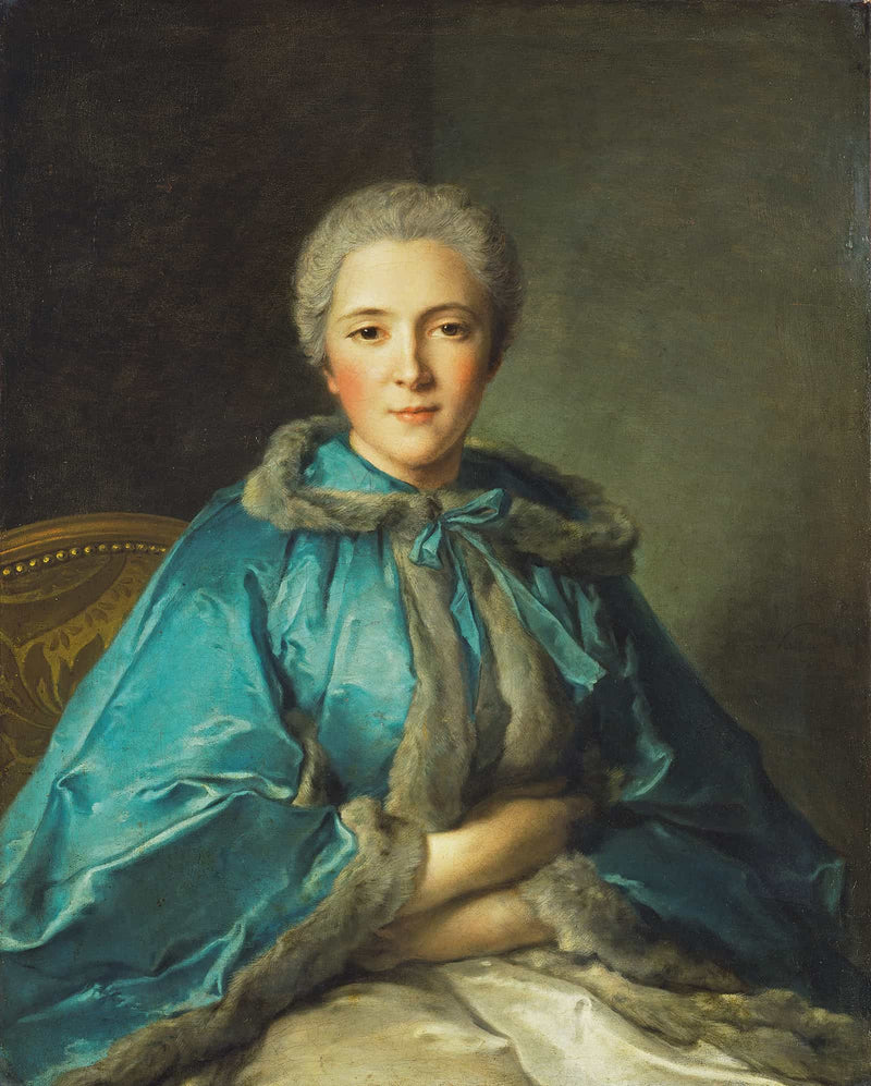 The Comtesse De Tillieres by Jean Marc Nattier