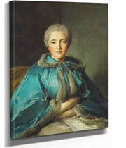The Comtesse De Tillieres by Jean Marc Nattier