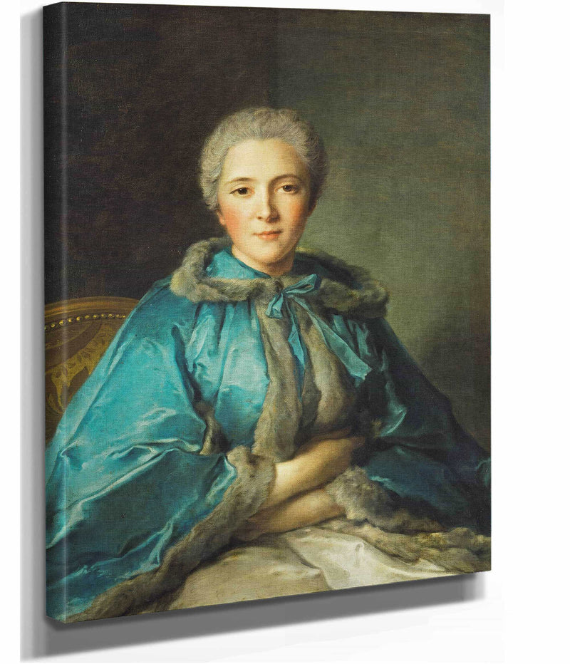 The Comtesse De Tillieres by Jean Marc Nattier