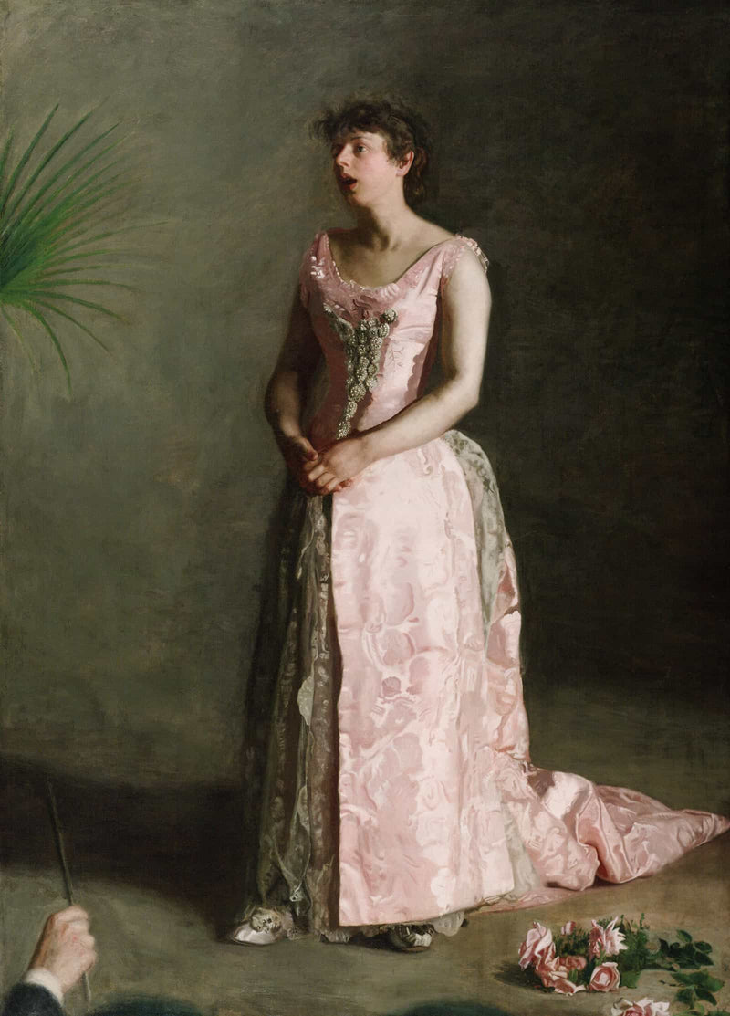 The Concert Singer by Thomas Eakins
