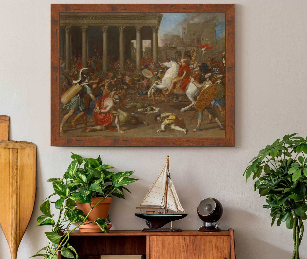 The Conquest Of Jerusalem By Emperor Titus by Nicolas Poussin