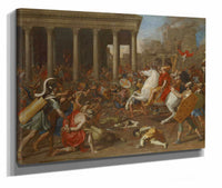 The Conquest Of Jerusalem By Emperor Titus by Nicolas Poussin