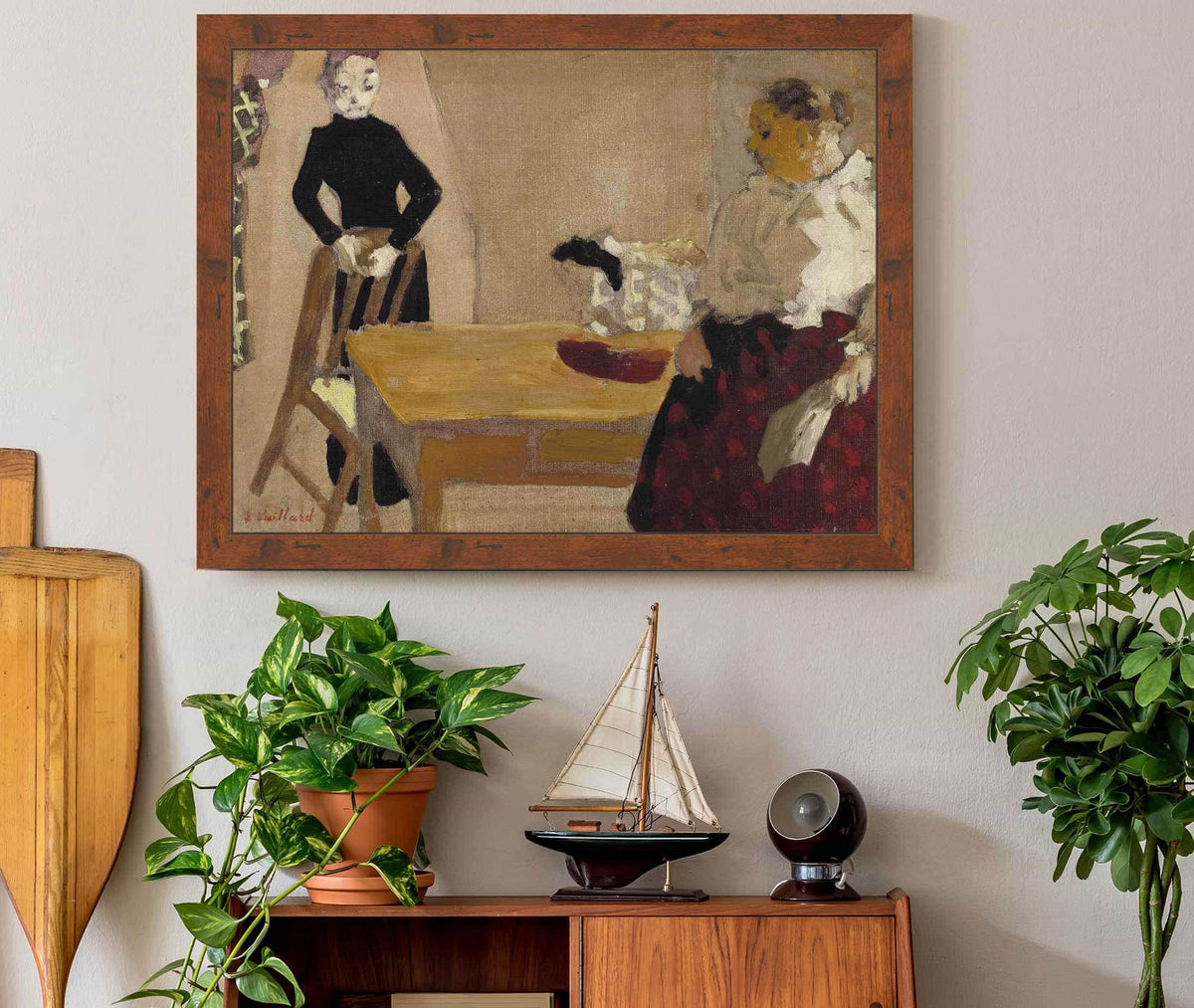 The Conversation by Edouard Vuillard