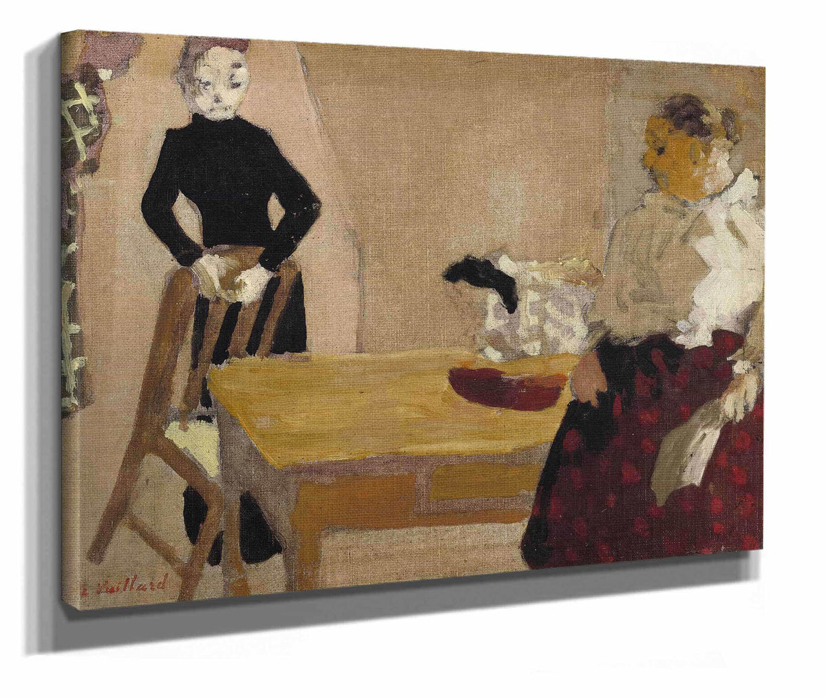 The Conversation by Edouard Vuillard