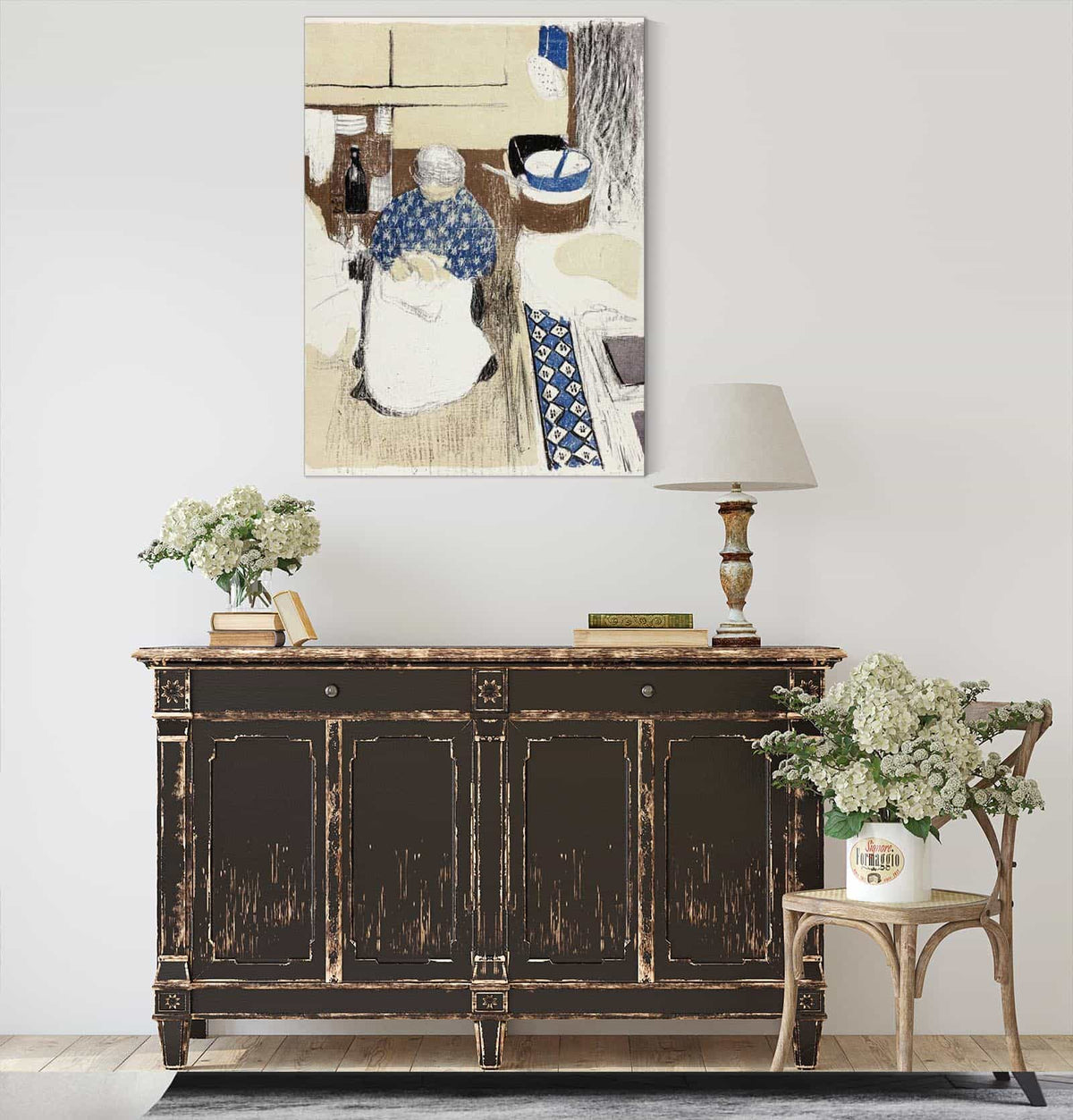 The Cook Plate Eleven From Landscapes And Interiors by Edouard Vuillard