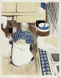 The Cook Plate Eleven From Landscapes And Interiors by Edouard Vuillard