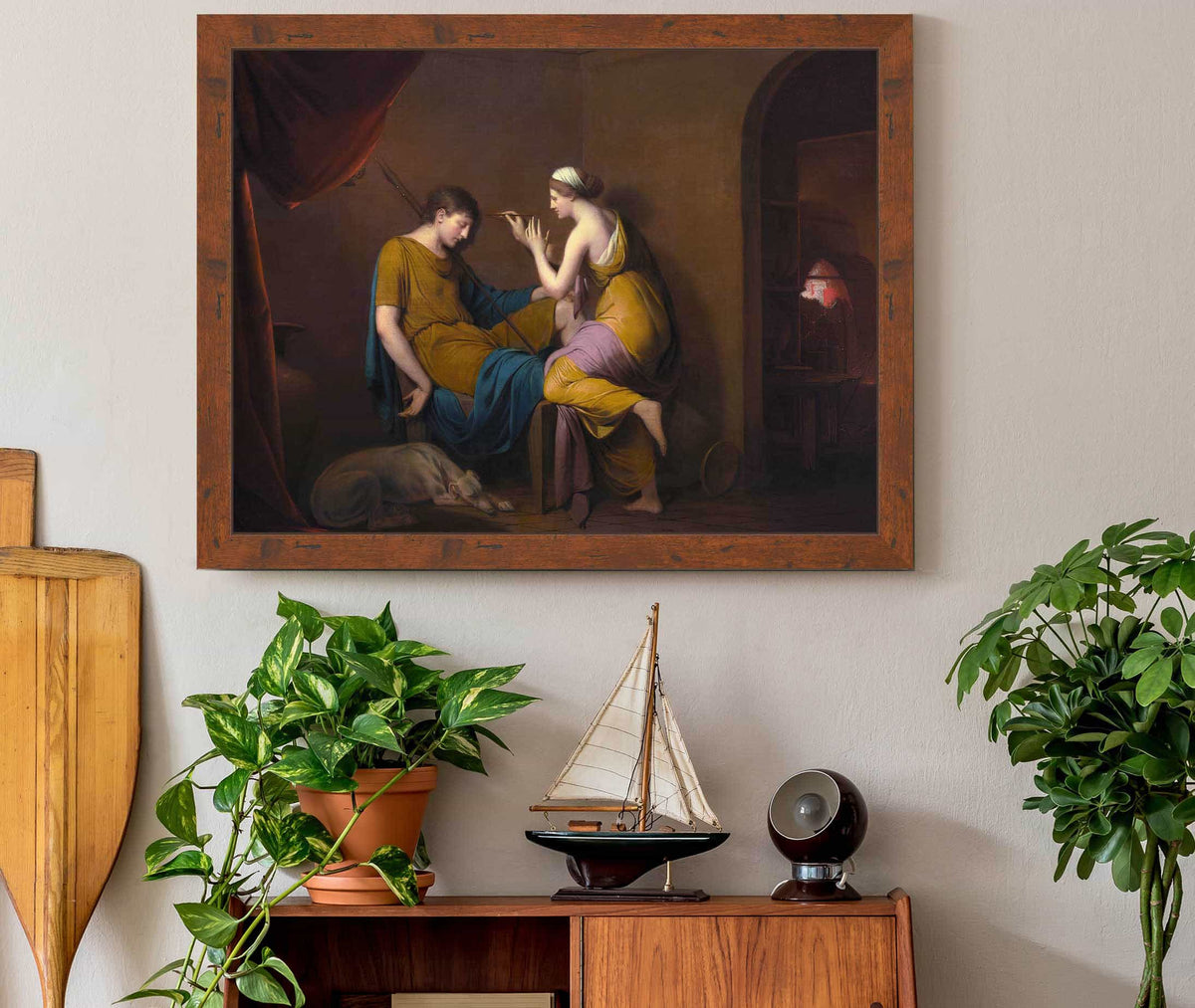 The Corinthian Maid by Joseph Wright Of Derby