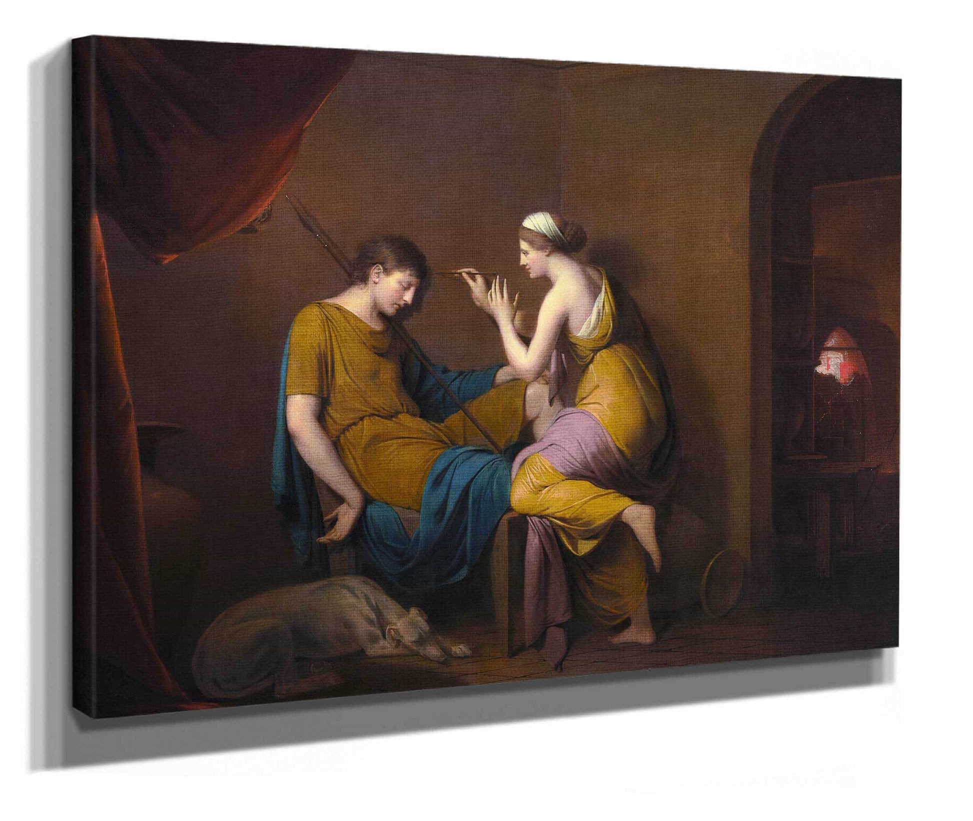 The Corinthian Maid by Joseph Wright Of Derby