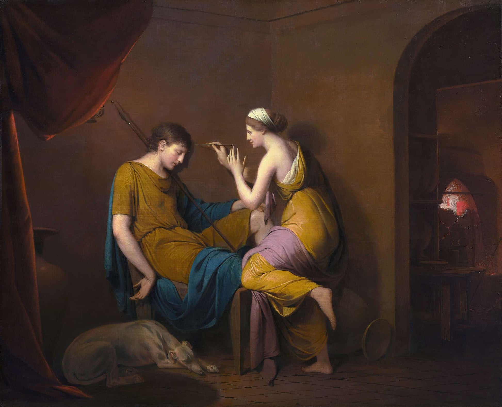 The Corinthian Maid by Joseph Wright Of Derby