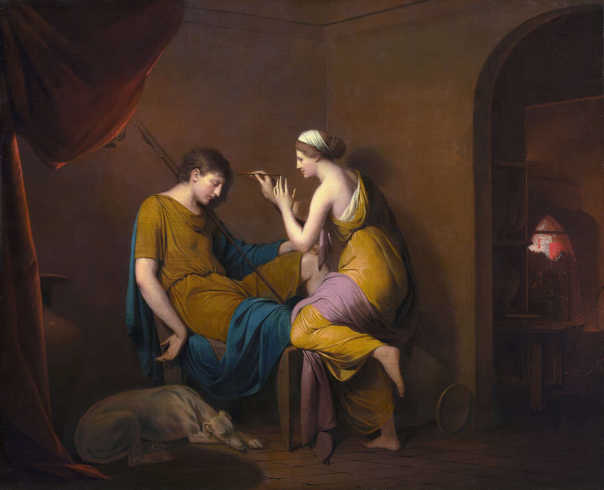 The Corinthian Maid by Joseph Wright Of Derby