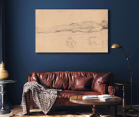 The Corpse Study For The Dead Christ by Felix Vallotton