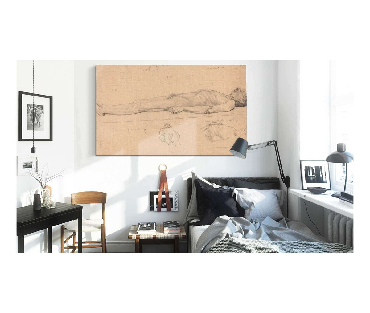 The Corpse Study For The Dead Christ by Felix Vallotton