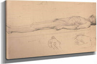 The Corpse Study For The Dead Christ by Felix Vallotton