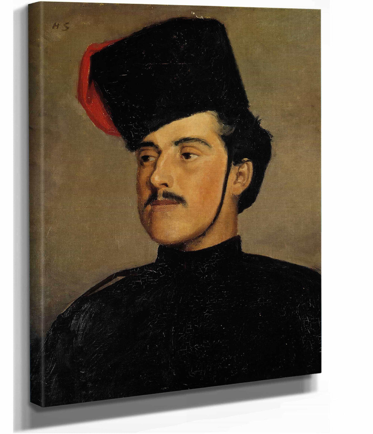 The Cossack The Beautiful Cossack by Helene Schjerfbeck